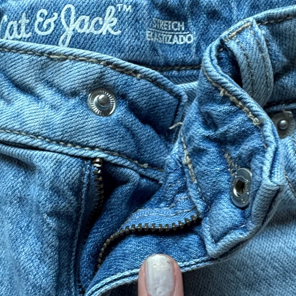 Light Blue Denim Kids Shorts - Picture 2 of 7